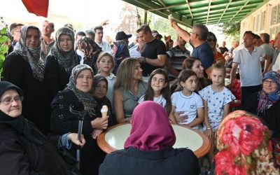 CANDAN BAŞKAN'DAN MALKARA'DA YOĞUN PROGRAM